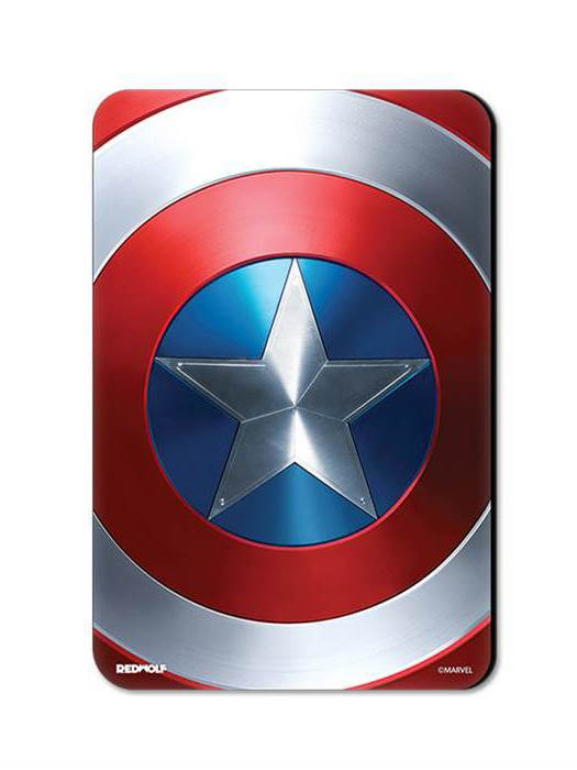Captain America: Classic Sheild - Marvel Official Fridge Magnet
