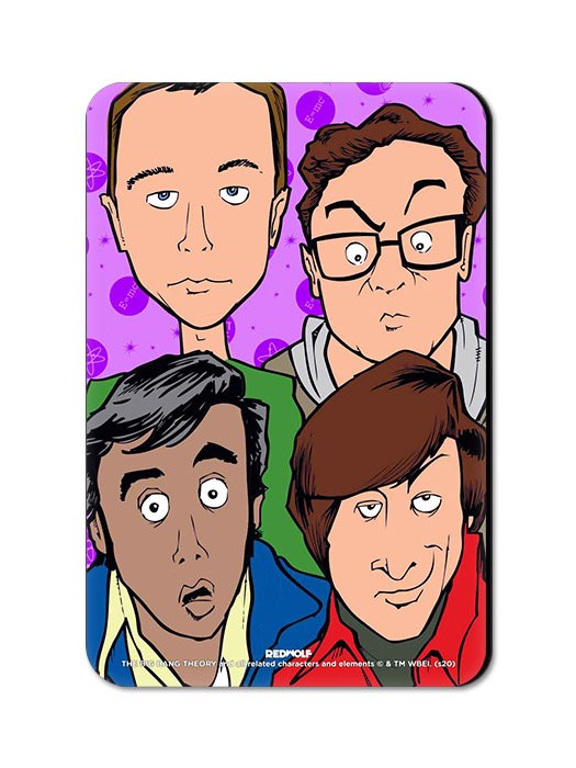 Nerd Gang - The Big Bang Theory Official Fridge Magnet