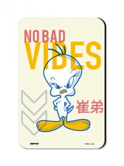 No Bad Vibes - Looney Tunes Official Fridge Magnet