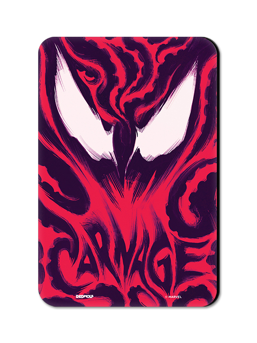 Red Symbiote Swirl - Marvel Official Fridge Magnet