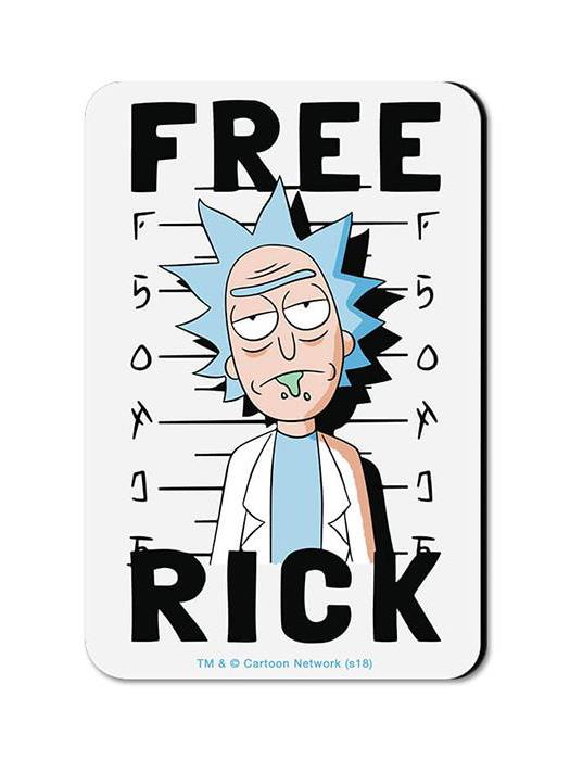 Free Rick - Rick And Morty Official Fridge Magnet