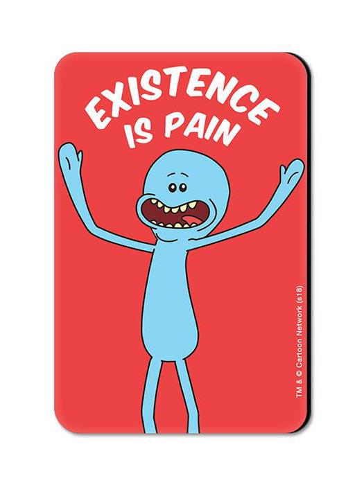 Mr. Meeseeks: Existence Is Pain | Official Rick and Morty Fridge ...