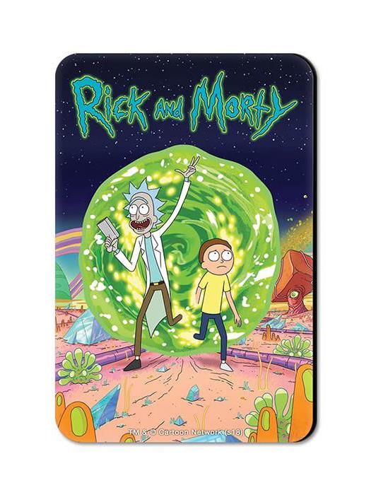 Ricksy Business - Rick And Morty Official Fridge Magnet