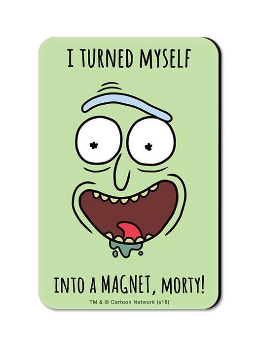 Shapeshifter Rick - Rick And Morty Official Fridge Magnet