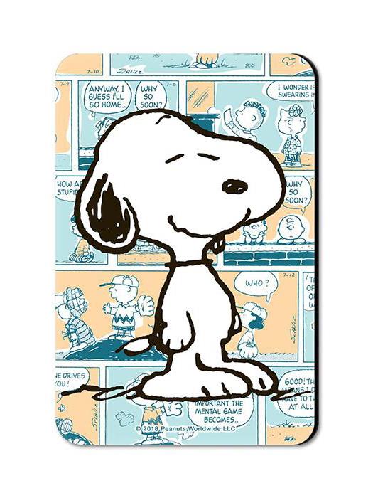 Snoopy - Peanuts Official Fridge Magnet