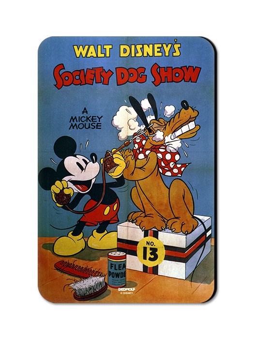 Society Dog Show - Mickey Mouse Official Fridge Magnet