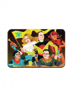 Space Rangers - The Big Bang Theory Official Fridge Magnet