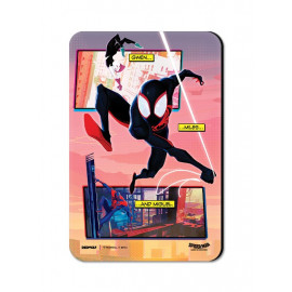 Spider Society Pursuit - Marvel Official Fridge Magnet