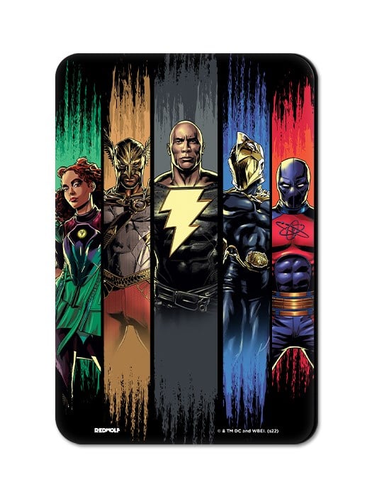 The Justice Society Of America - Black Adam Official Fridge Magnet