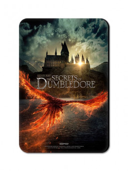 The Secrets Of Dumbledore Logo - Fantastic Beasts Official Fridge Magnet