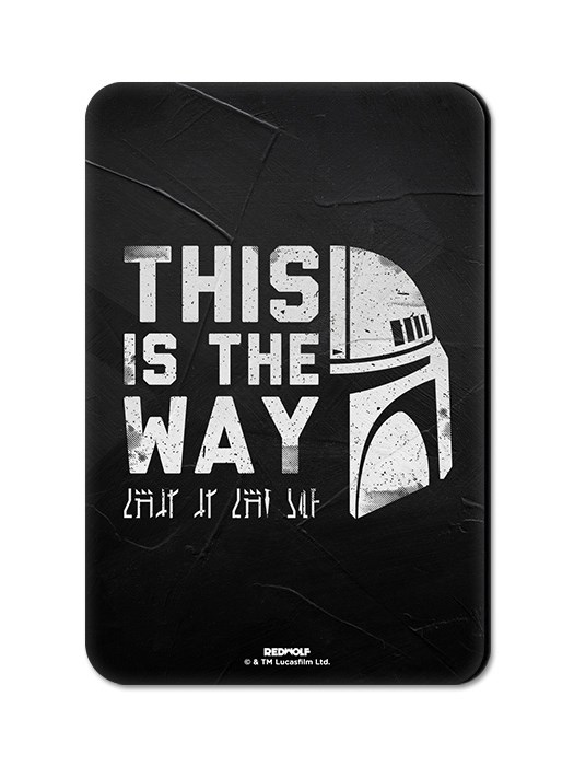 This Is The Way - Star Wars Official Fridge Magnet