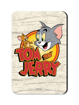 Tom & Jerry: Classic Logo - Tom & Jerry Official Fridge Magnet