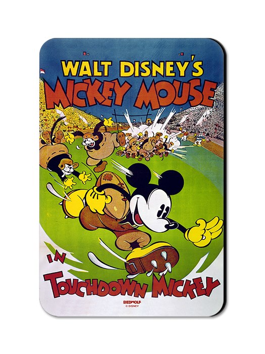 Touchdown Mickey - Mickey Mouse Official Fridge Magnet