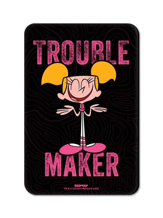 Troublemaker - Dexter's Laboratory Official Fridge Magnet