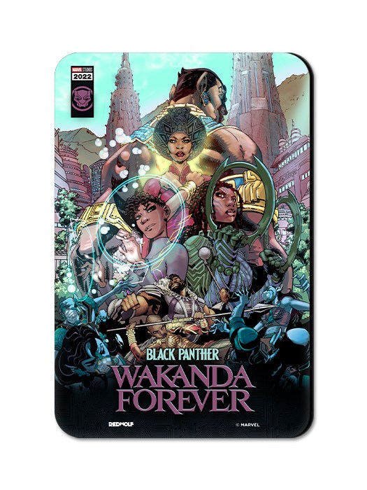 Wakanda Forever: Comic Cover - Marvel Official Fridge Magnet