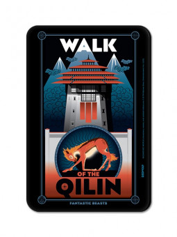 Walk Of The Qilin - Fantastic Beasts Official Fridge Magnet