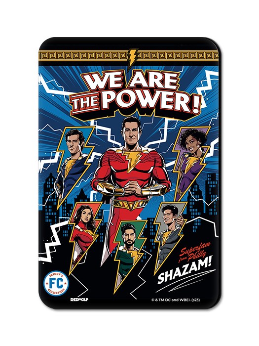We Are The Power - Shazam Official Fridge Magnet