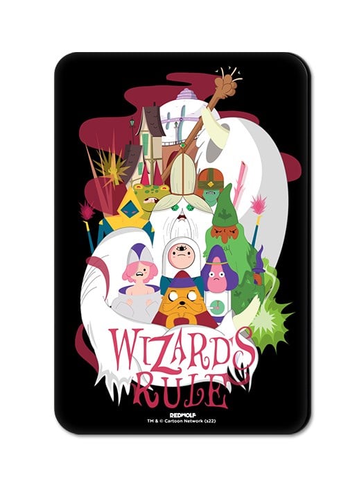 Wizards Rule - Adventure Time Official Fridge Magnet