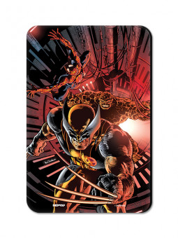 Wolverine, The Thing & Spidey - Marvel Official Fridge Magnet