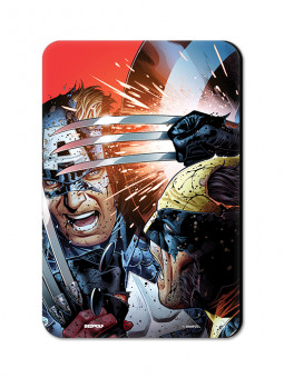 Wolverine Vs. Captain America - Marvel Official Fridge Magnet