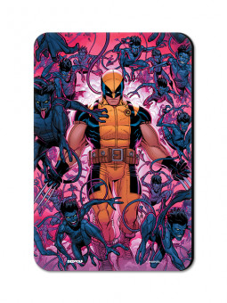 Wolverine Vs. Nightcrawler - Marvel Official Fridge Magnet