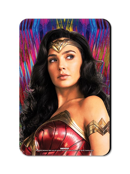 Wonder Woman Front - Wonder Woman Official Fridge Magnet