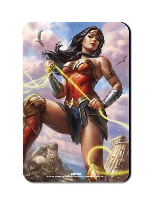 Wonder Woman Strike - Wonder Woman Official Fridge Magnet