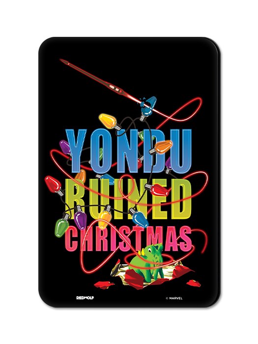 Yondu Ruined Christmas - Marvel Official Fridge Magnet