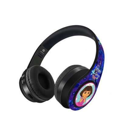 Explore With Dora (Blue) - Dora The Explorer Official Wireless Headphones