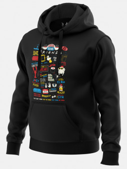 F.R.I.E.N.D.S Infographic - Friends Official Hoodie
