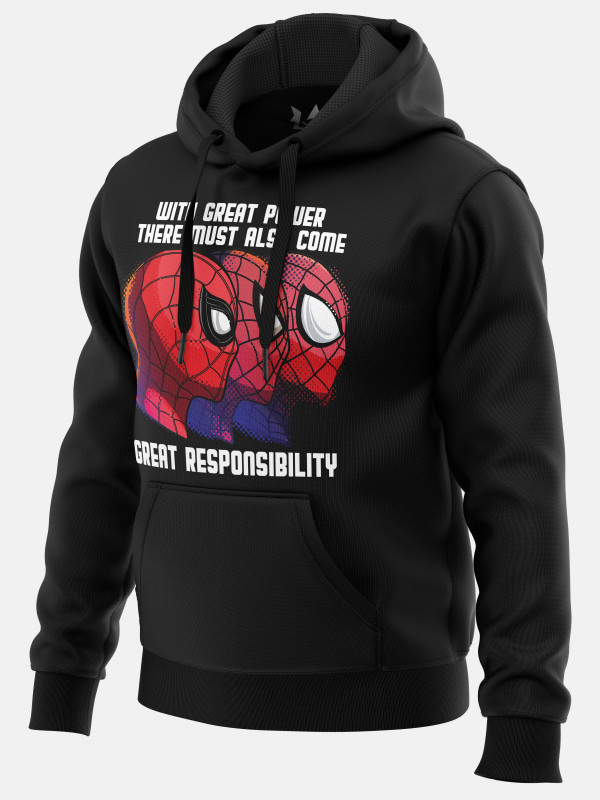 With Great Power Comes Great Responsibility - Marvel Official Hoodie
