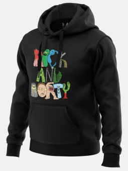Rick and Morty: Characters - Rick and Morty Official Hoodie