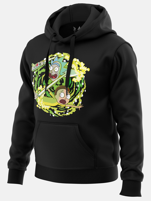 Portal Travel - Rick And Morty Official Hoodie