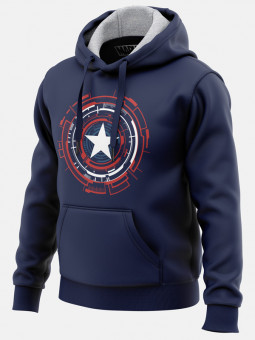 Captain America: Mechanical Shield - Marvel Official Hoodie
