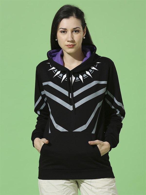 Black Panther Suit - Marvel Official Hoodie