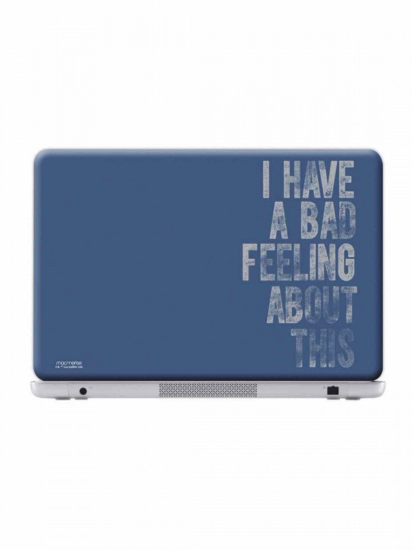 Bad Feeling - Star Wars Official Laptop Skin