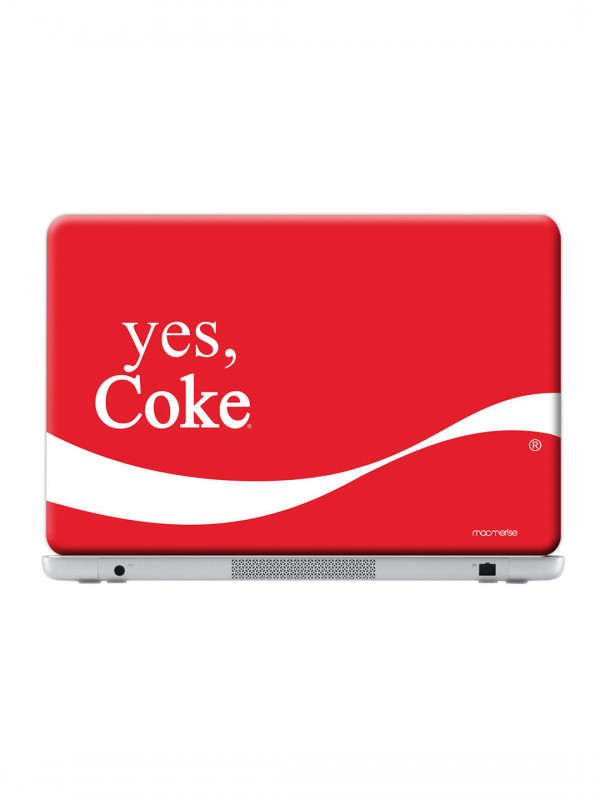 Yes, Coke - Coca-Cola Official Laptop Skin