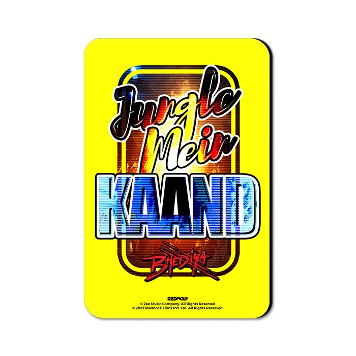 Jungle Mein Kaand - Fridge Magnet
