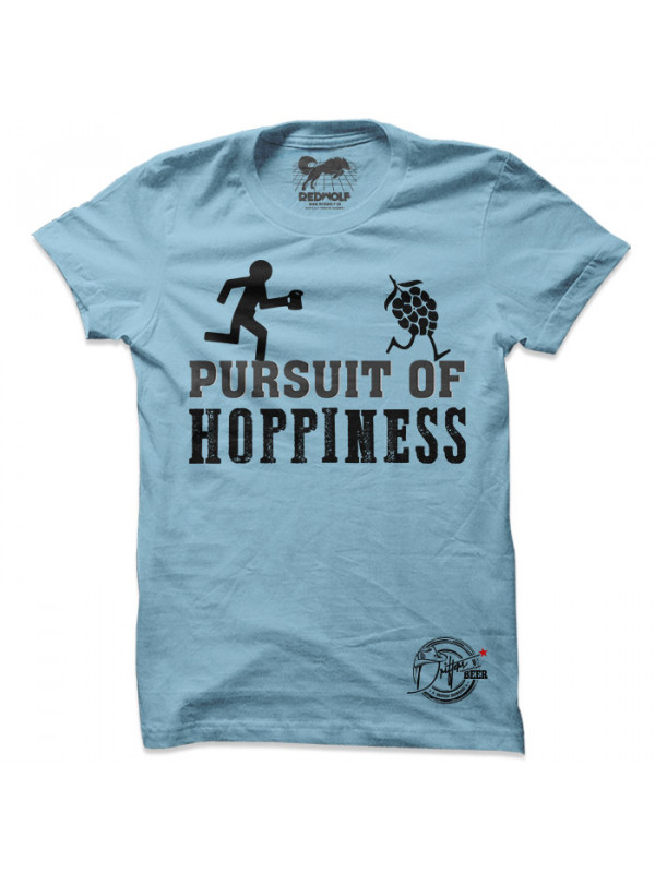 Pursuit Of Hoppiness (Sky Blue) - Drifters Official T-shirt