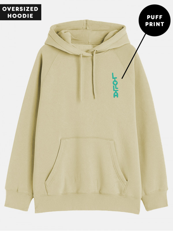 Lolla Maximum City - Lollapalooza India Official Oversized Hoodie