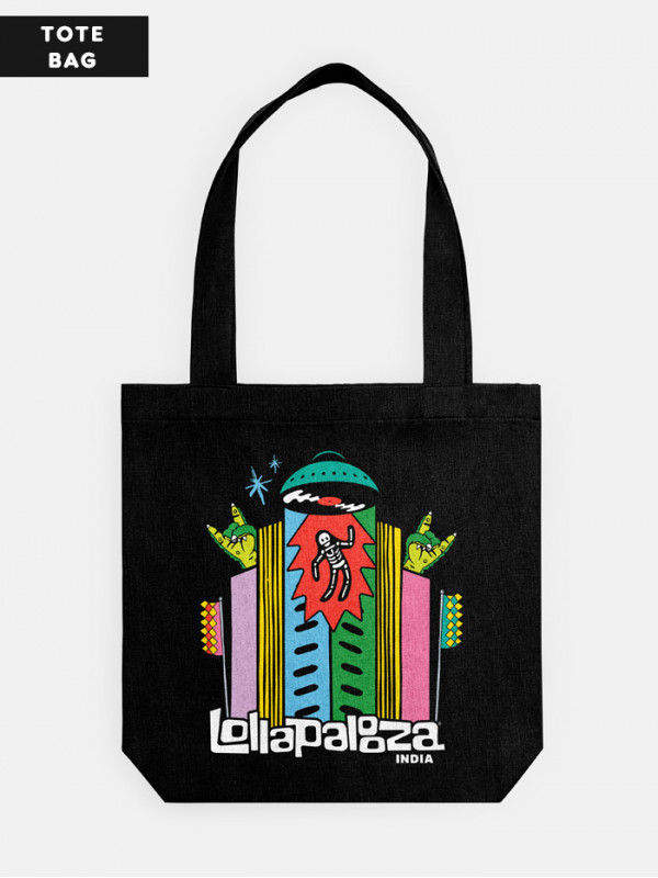 Lolla Maximum City - Lollapalooza India Official Tote Bag