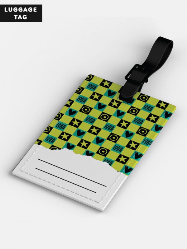 Lolla Pattern - Lollapalooza India Official Luggage Tag
