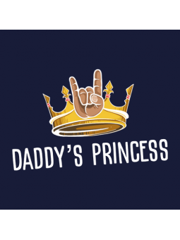 Daddy's Princess (Navy) - T-shirt