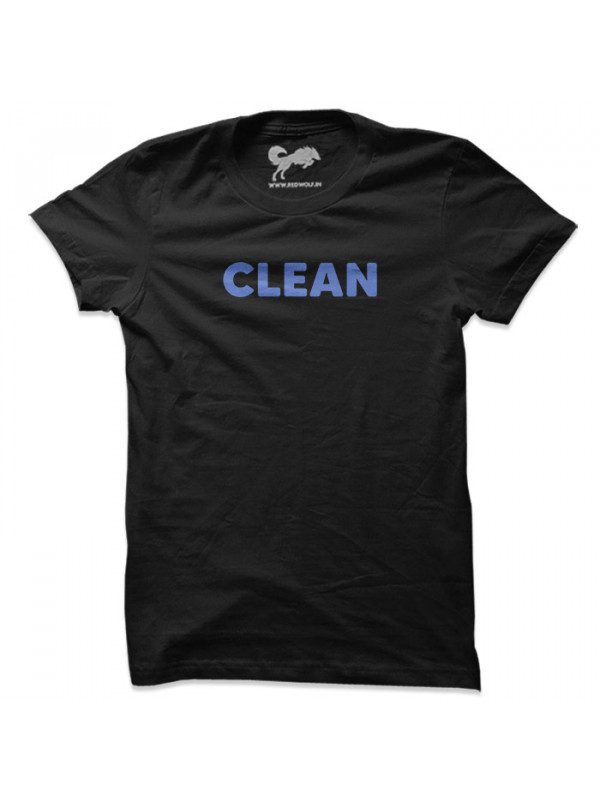 Clean (Black) - T-shirt