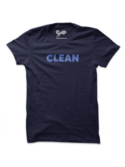 Clean (Navy) - T-shirt