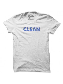 Clean (White) - T-shirt