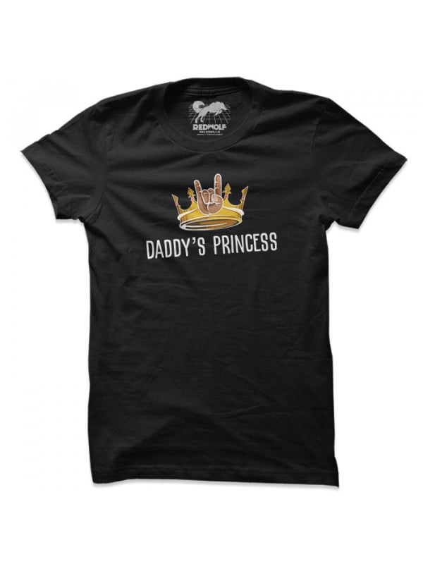 Daddy's Princess (Black) - T-shirt