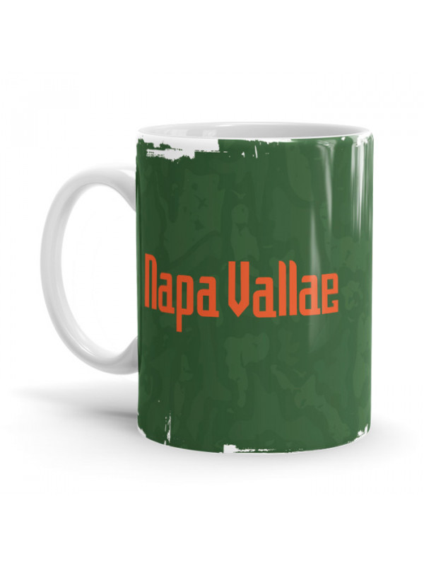 Napa Vallae (Green & Orange) - Coffee Mug