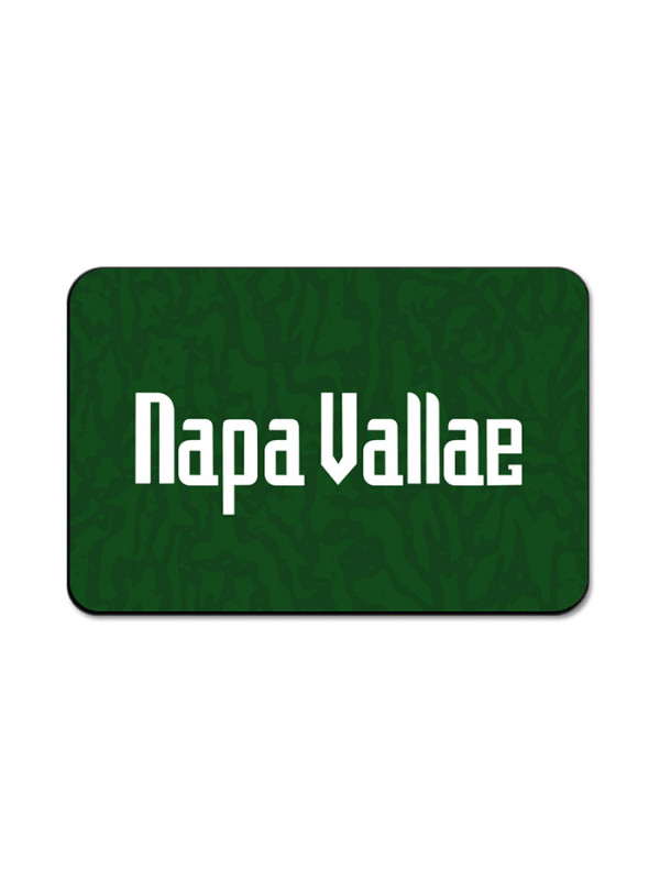 Napa Vallae (Green & White) - Fridge Magnet
