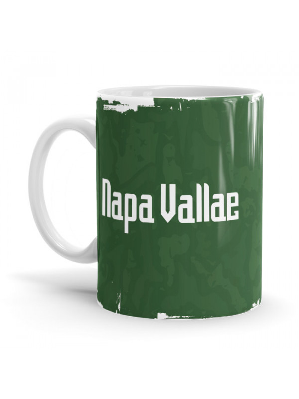 Napa Vallae (Green & White) - Coffee Mug